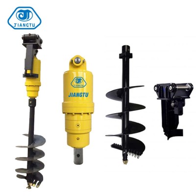 400mm Post Hole Digger Drill Earth Auger for Excavator